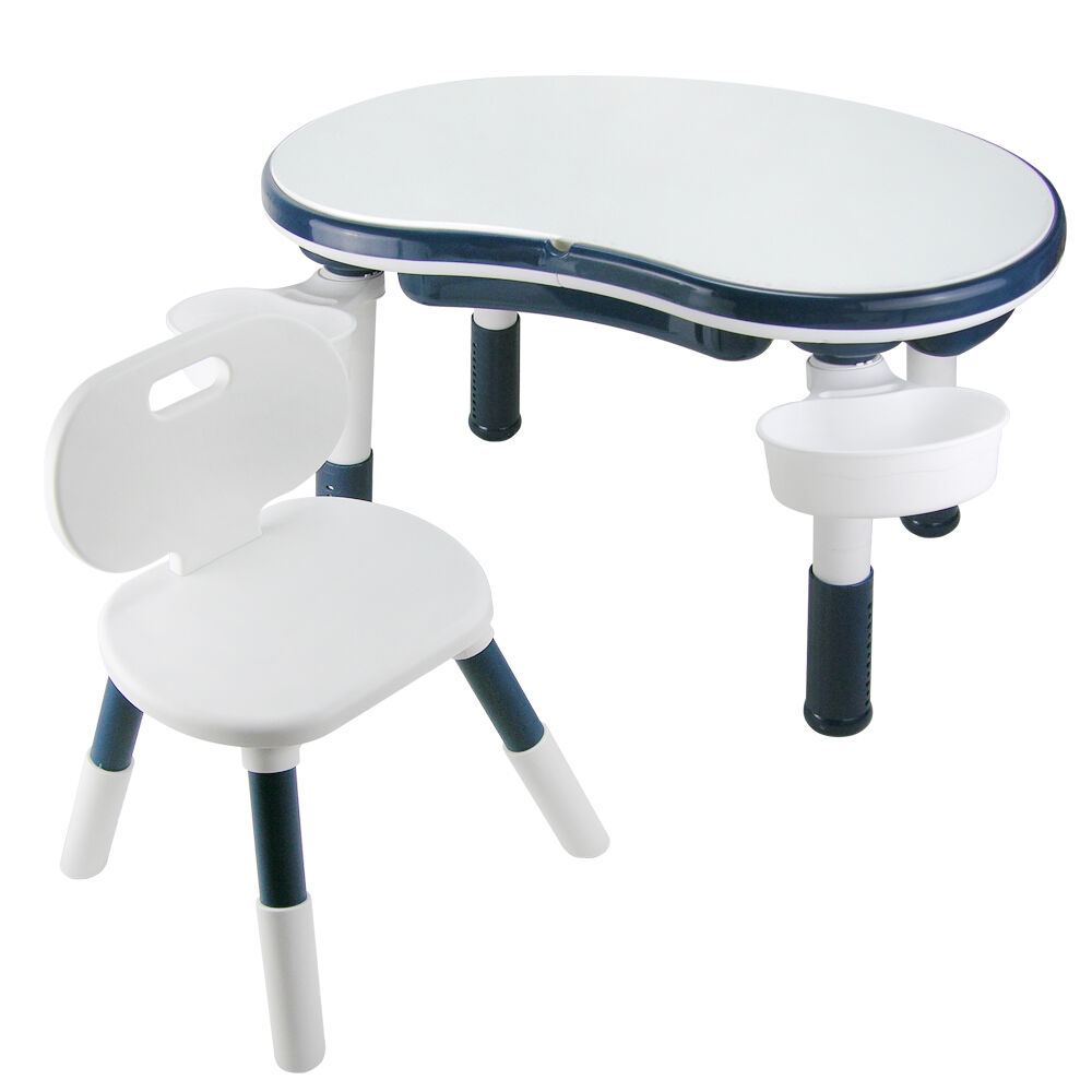 Pepita MOA 3in1 multifunkciós Gyerekasztal székkel, állítható asz...