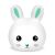 Neno Bunny Lumină de noapte - silicon - cu telecomandă 46759389