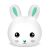Neno Titto bunny night light, front view