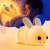 Neno Titto rabbit night light, yellow, side view
