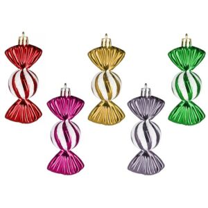 Springos Candy Shaped Christmas Ornaments Set, colorful Christmas tree decorations - Christmas tree ornament