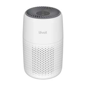 Purificator de aer Levoit Core Mini, 17 m2, 7 W, HEPA, Fara ozon, Aromoterapie, 3 Viteze, Modul Sleep, Eficient energetic, Functionare silentioasa, Alb