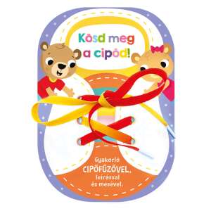 Napraforgó - Cipőfűzőkötés Gyakorló Füzet - 14 oldal