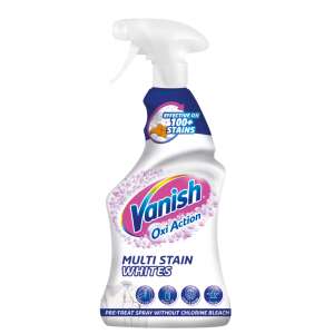 Vanish Oxi Action Multi Stain Whites Спрей за предварително третиране, 500ml, ефективен за над 100 петна - Детергент