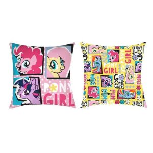 Közelkép a My Little Pony díszpárnáról, kétoldalas nyomtatás - Díszpárna