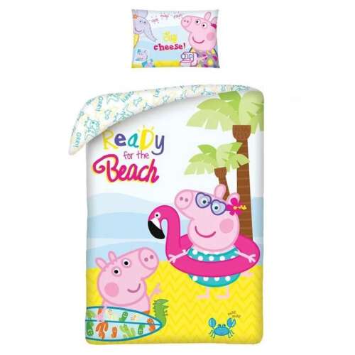 Peppa malac ágyneműhuzat beach 140×200cm 70×90cm 50298661