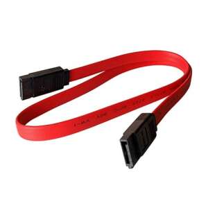 Kabel SATA Goobay CAK SATA 150-050 CLIP 0.50m, czerwony, 0.5m - Kabel danych