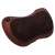 Pepita Shiatsu Neck Massager Pillow with Infrared Heating and Vibration, brown, showing the side of the product