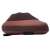Pepita Shiatsu Neck Massager Pillow with Infrared Heating and Vibration, brown, showing the front of the product