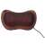 Pepita Shiatsu Neck Massager Pillow with Infrared Heating and Vibration, brown, showing the front of the product