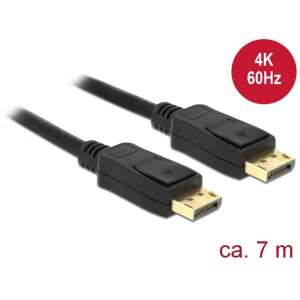 DeLOCK 84860 DisplayPort cable 7 M Black