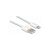 DeLOCK 83000 USB kábel 1 M USB 2.0 USB A Fehér 56006559