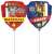Mancs Őrjárat Chase és Marshall fólia lufi, 23cm, piros és kék