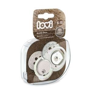 Lovi Dinamikus nyugtató cumi 2db (6-18 hónap) Buddy Bear 46781830 - Bear