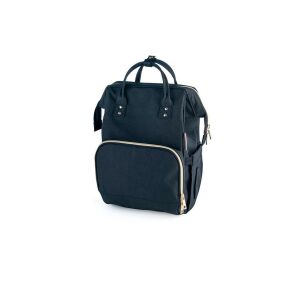 Canpol fekete pelenkázó hátizsák, oldalnézet - Canpol babies