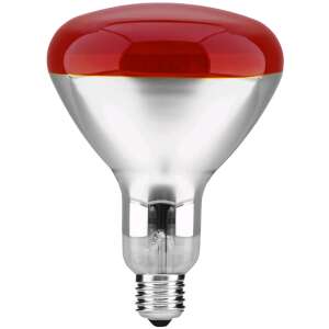 Avide 250W Red Infrared Heat Lamp Bulb E27 - Bulb