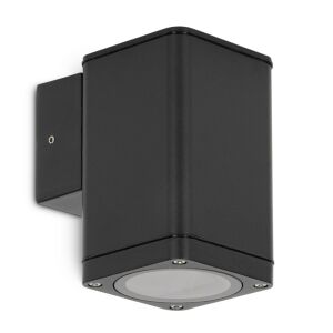 Avide Toledo lampă de perete pentru exterior neagră, design modern, impermeabilă IP54 - Lămpi de perete pentru exterior
