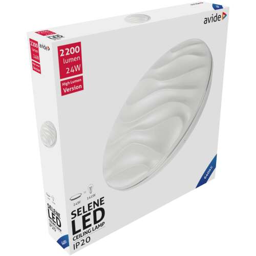 Avide Selene 24W LED Ceiling Lamp in packaging