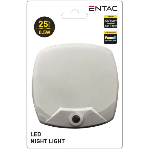 Entac Night Light 0.5W Square WW White 46785206