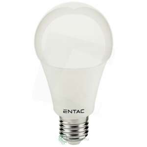 Entac LED gömb E27 8W meleg fehér 3000K A60 izzó - Entac