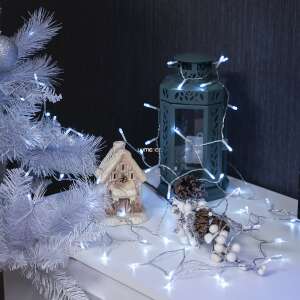 Entac Hideg Fehér LED Fényfüzér Karácsonyi Dekoráció - Entac