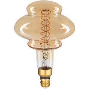 Avide LED Jumbo Filament Pearl Amber Bulb, 8W E27 Dimmable, decorative lighting - Bulb