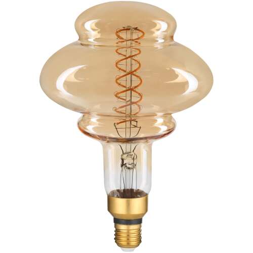 Avide LED Jumbo Filament Pearl Amber Bulb, 8W E27 Dimmable, decorative lighting