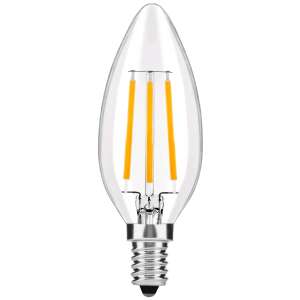 Avide LED Filament Candle 4W E14 360° WW 2700K 46794847 
