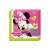 Serwetki imprezowe Minnie Mouse Happy Helpers, 20 sztuk, 33cm x 33cm, różowy i zielony wzór