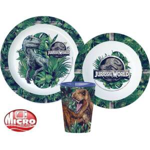 Jurassic World étkészlet pohárral 46792375 Etetés