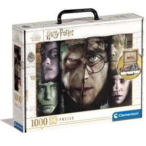 Clementoni Harry Potter 1000-teiliges Puzzle im Koffer, schräge Ansicht - Clementoni Puzzle