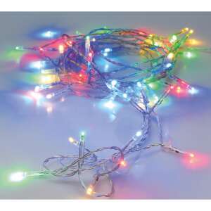 Színes, elemes LED Fényfüzér 50db izzóval 5,3m 46792606 - ProGarden