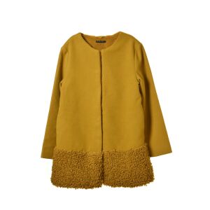 Sisley Brown Elegant Girl Coat – 150 cm 130489019 - Kids' Jacket