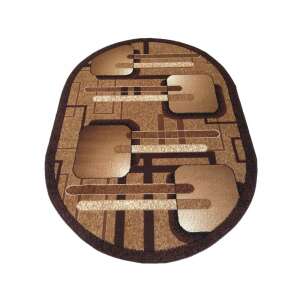 Dy. BCF Alfa 16 ovális - barna 150 x 210 cm szőnyeg 46798978 - Lakberendezés