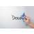 Kéz egy kék Legamaster mikroszálas kendővel töröl egy fehér táblát