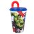 Pohár na slamku Avengers Heroic Squad plastový 430 ml 46799623