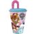 Kubek ze słomką Paw Patrol Skye i Everest, plastikowy 430 ml 46799721