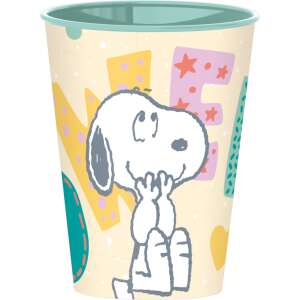 Snoopy Plastikbecher, 260 ml, BPA frei, mikrowellengeeignet - Gläser