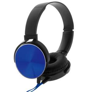 Rebeltec kabelgebundene Kopfhörer Montana Blau mit Mikrofon - Rebeltec