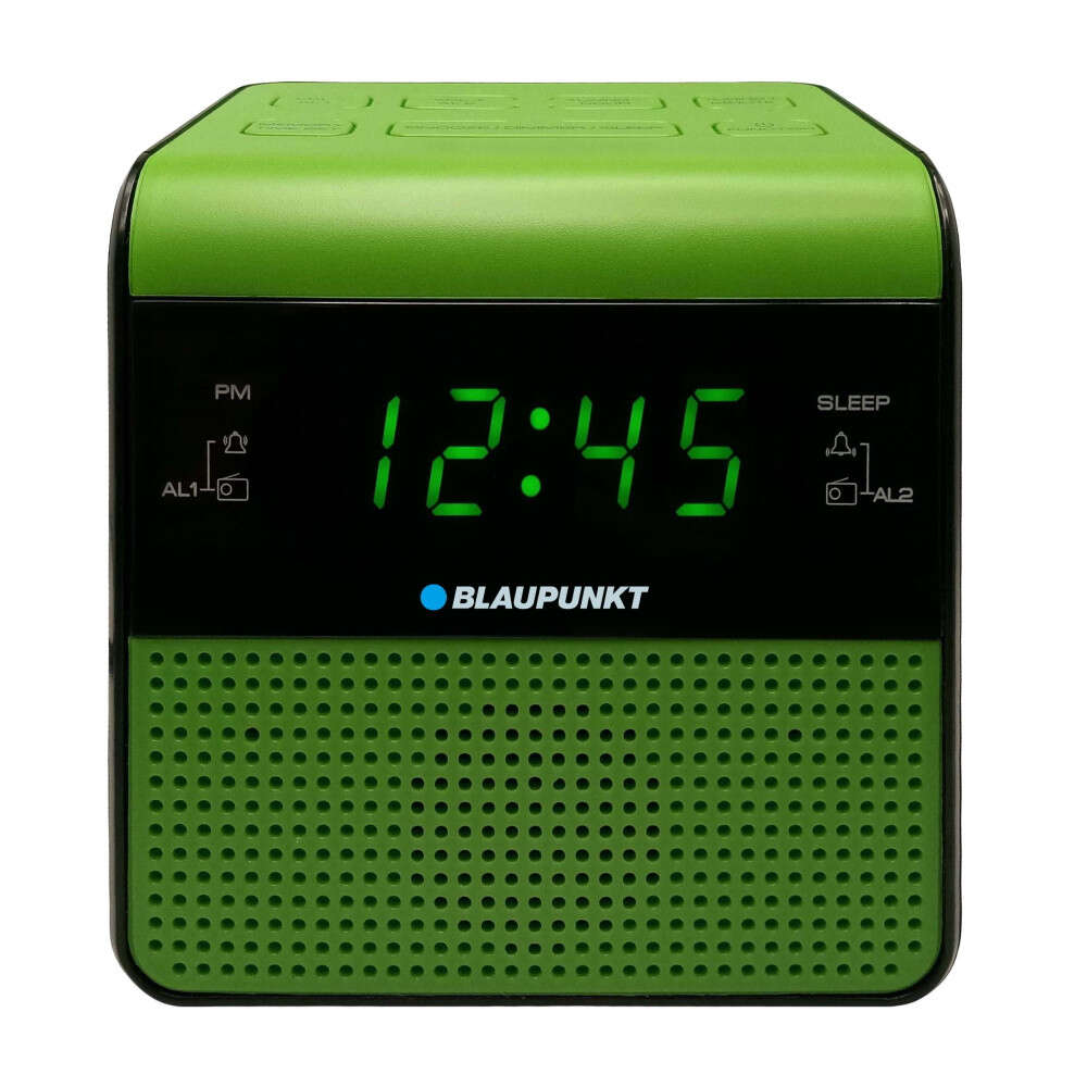 Blaupunkt CR50GR rádió órával, zöld