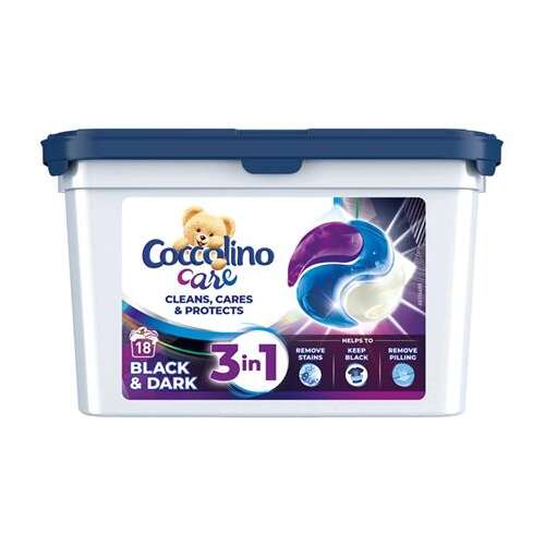COCCOLINO "Care Black" 18 db Mosókapszula 99082807