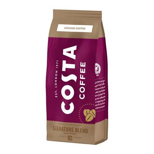 COSTA "Signature Blend" 200 g sötét pörkölésű őrölt kávé 98837472