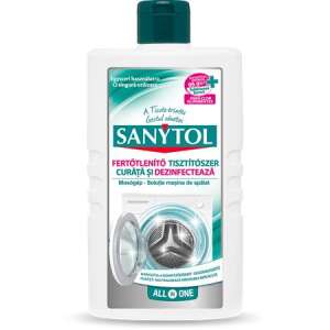 SANYTOL "All in One" 250 ml Fertőtlenítő mosógép tisztítószer