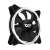 Darkflash DR12 Pro PC fan, single, side view, white LED