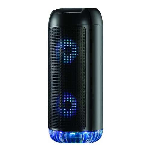 Difuzor Bluetooth Rebeltec Partybox 400, negru, cu lumini LED multicolore