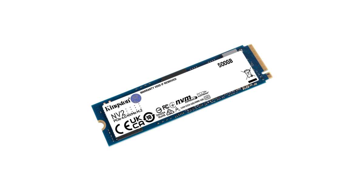 KINGSTON SNV2S/500G SSD M.2 2280 PCIe 4.0 NVMe 500GB NV2 | Pepita.com