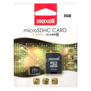 Maxell 745202 memóriakártya 8 GB MicroSDHC Class 10 47956379 