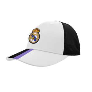 Real Madrid baseball sapka felnőtt lila-fehér 46820046 Férfi baseball sapka