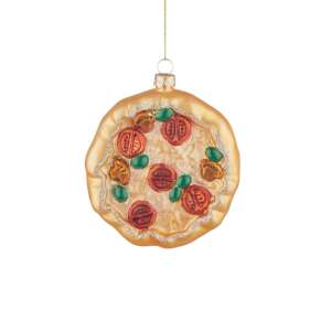 HANG ON üveg karácsonyfadísz, pizza 46821419 - Szezonális dekoráció