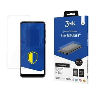 3mk FlexibleGlass™ protector de ecran pentru Samsung Galaxy A21s, ediție specială, sticlă hibridă antimicrobiană, cu 250% mai rezistentă, rezistentă la ciobire, rezistentă la zgârieturi, ușor de instalat - 3MK Folii protecție